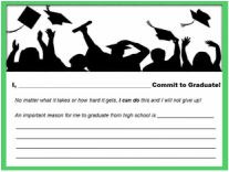 commit to graduate card
