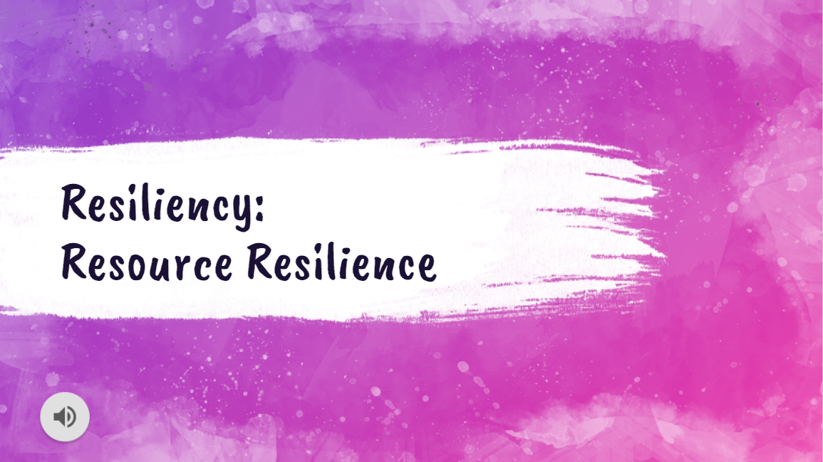 Resource Resilience